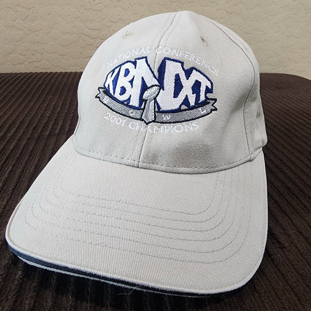 2001 National Conference KBNXT Bowl Champions 6 Panel Slide Strap Baseball Hat